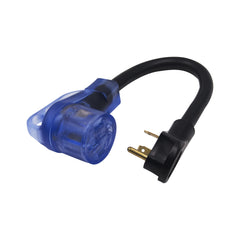 30 amp to 50 amp RV adapter cord, view 6
