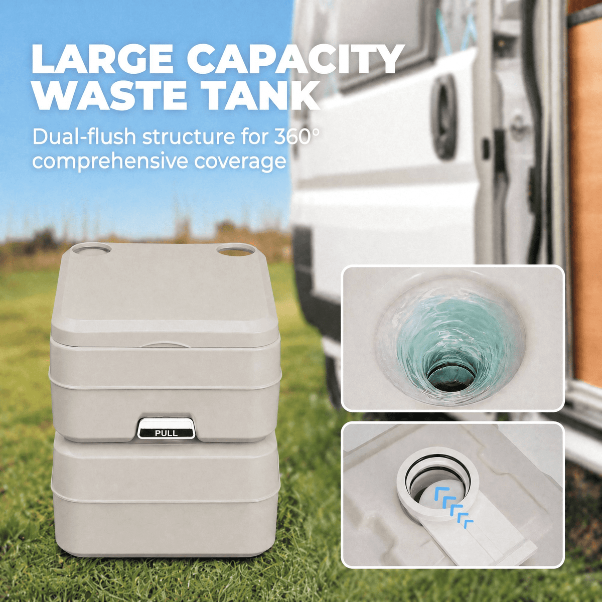 GASKY portable toilet, view 5