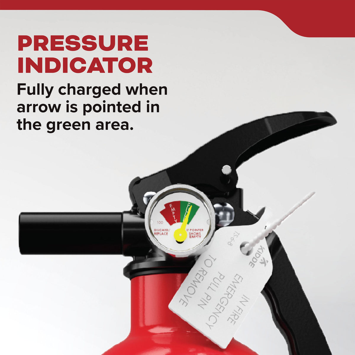 Kidde ABC fire extinguisher, view 5