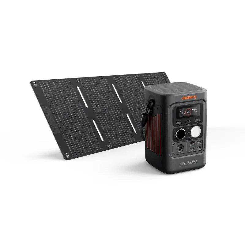 Jackery Solar Generator Explorer 300D Bundle — Jackery power station and solar bundle