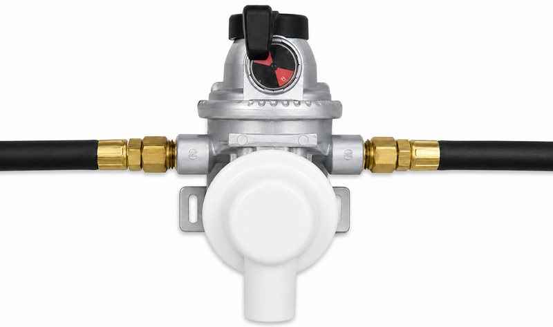 Automatic Changeover Propane Regulator Kit with Dual Pigtails – RV Parts Giant
