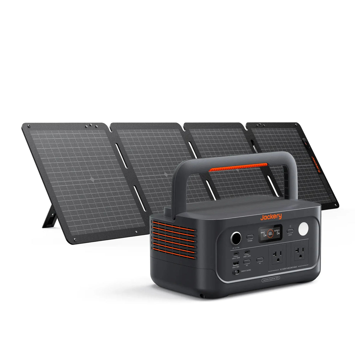 Jackery Explorer 500 v2 portable power station front view