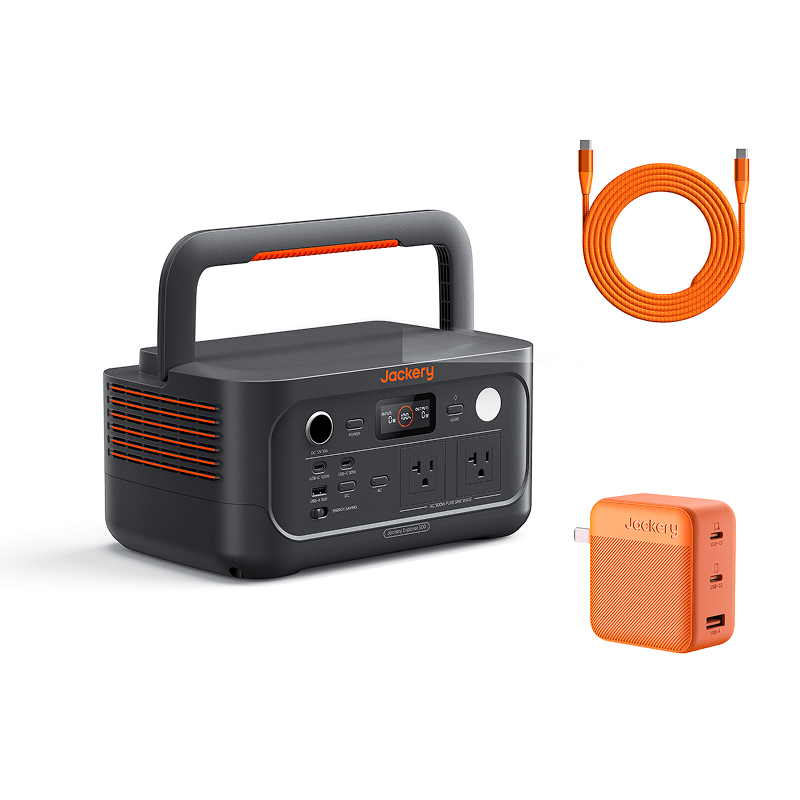 Jackery Explorer 500 v2 portable power station front view