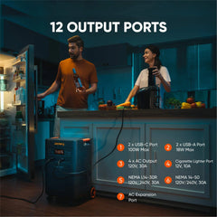 Jackery Explorer 5000 Plus portable power station front view