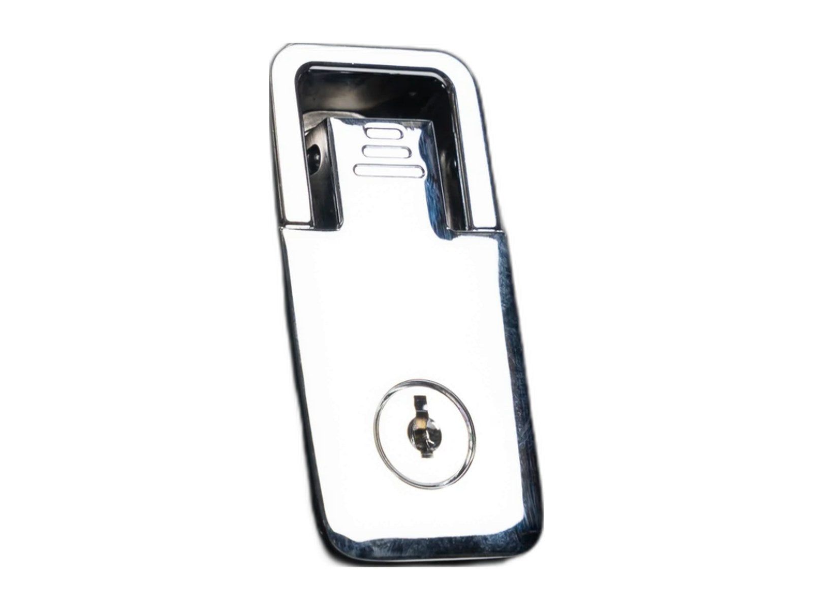 external door lock on white background