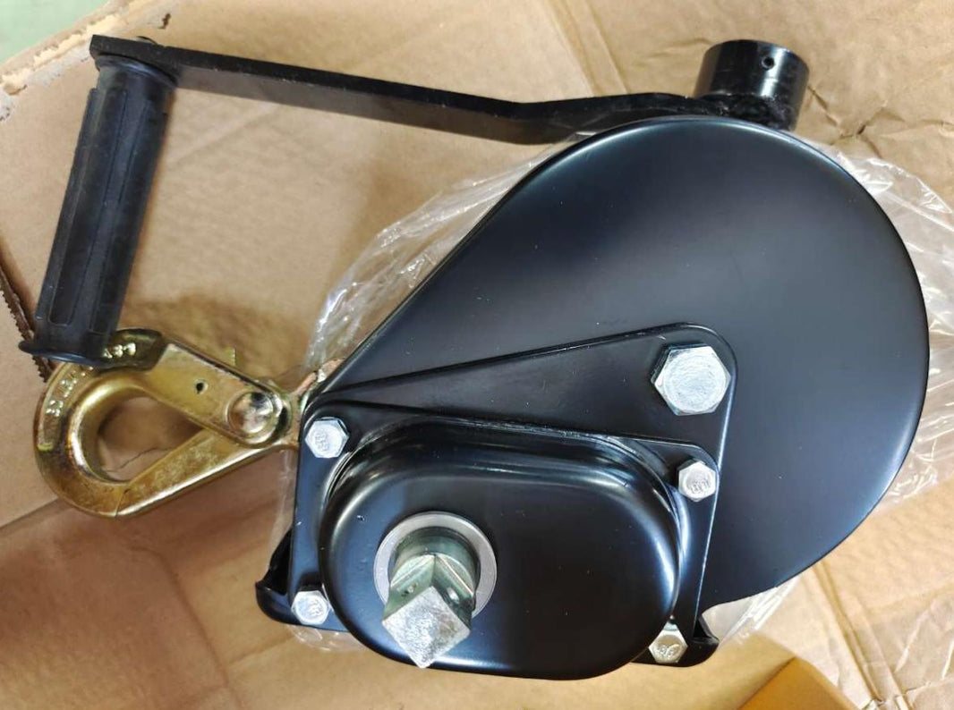 Black Series Dominator manual winch galvanized cable - view 2