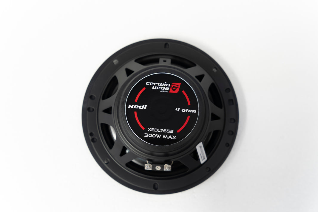Cerwin Vega XEDL7652 six point five inch coaxial speakers - view 2