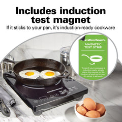 Single-burner induction cooktop, view 6