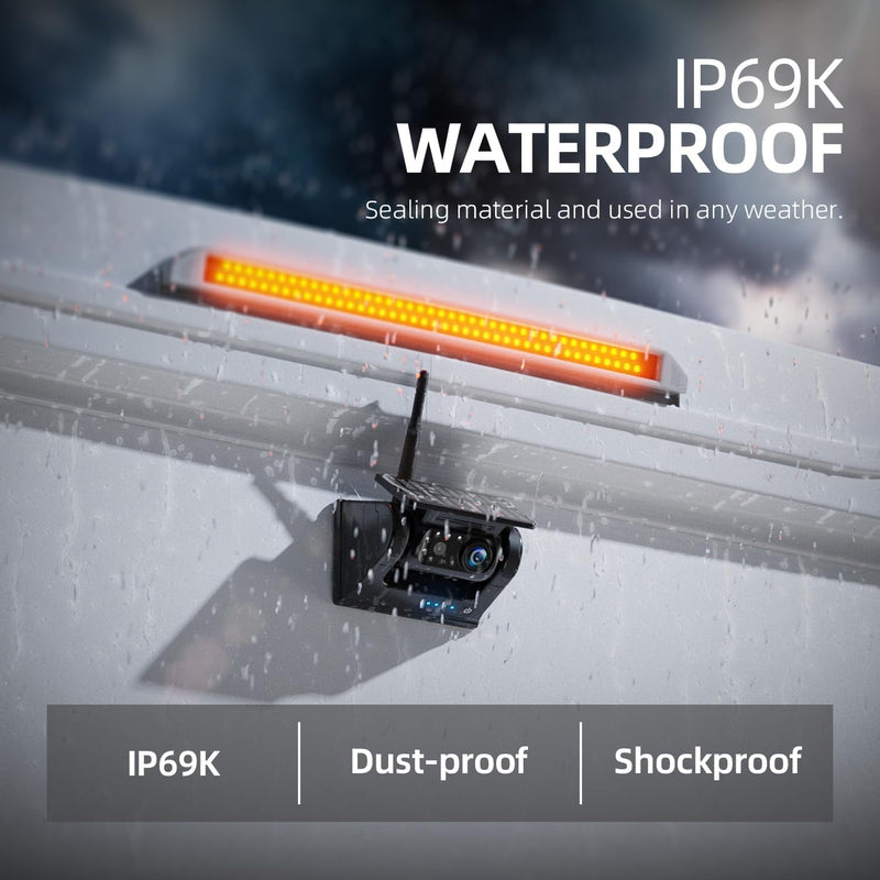 eRapta wireless backup camera and monitor, view 3