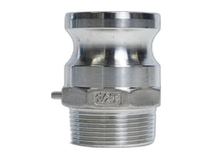 1-1/2 inch stainless Type F camlock adapter