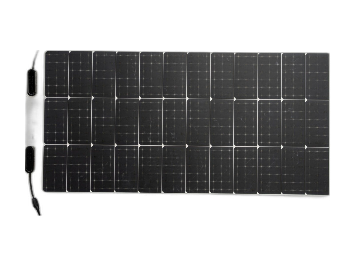 Black Series 150 watt flexible roof solar panel