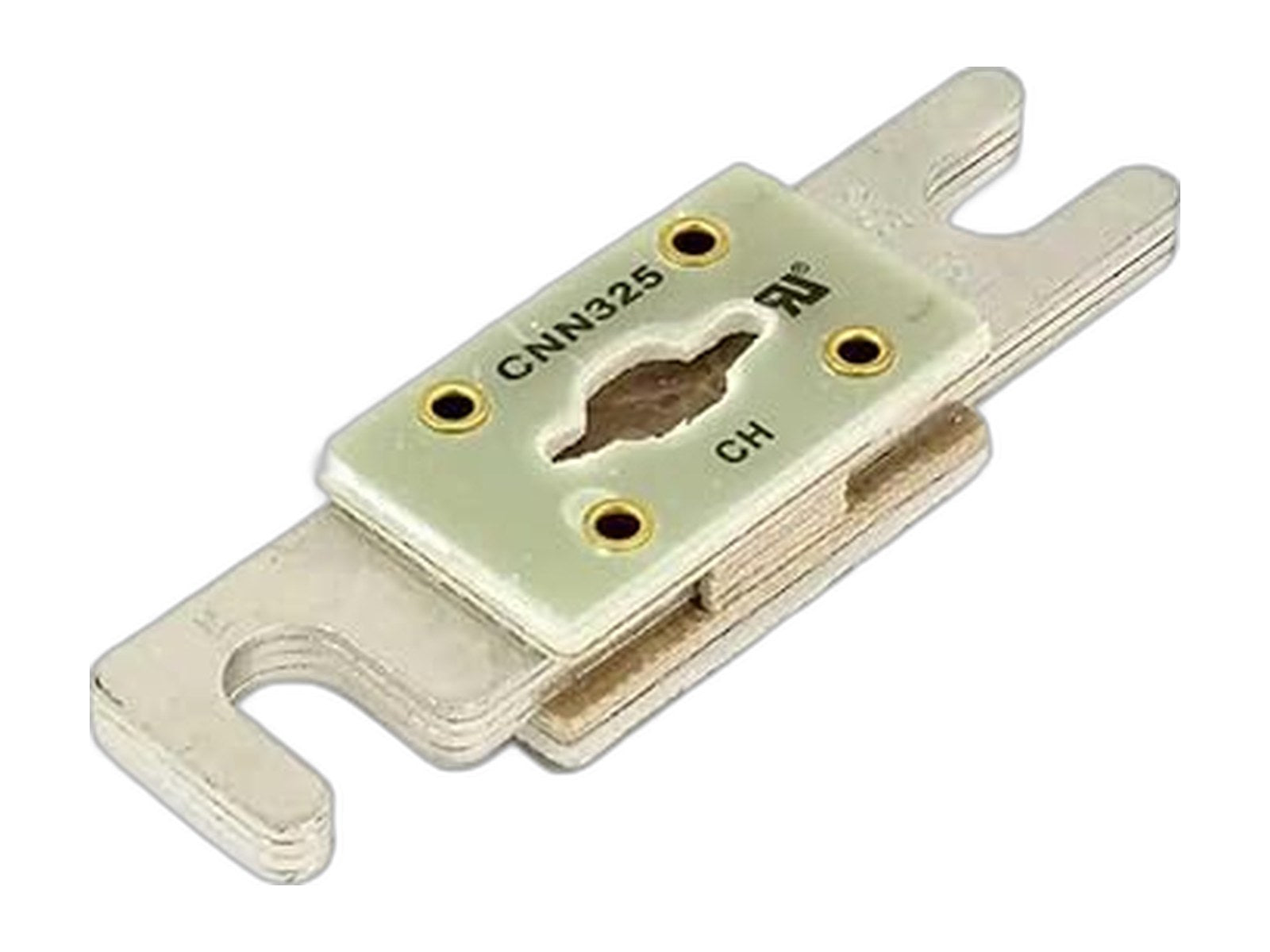 fuse cnn 325a 80v for lynx shunt on white background