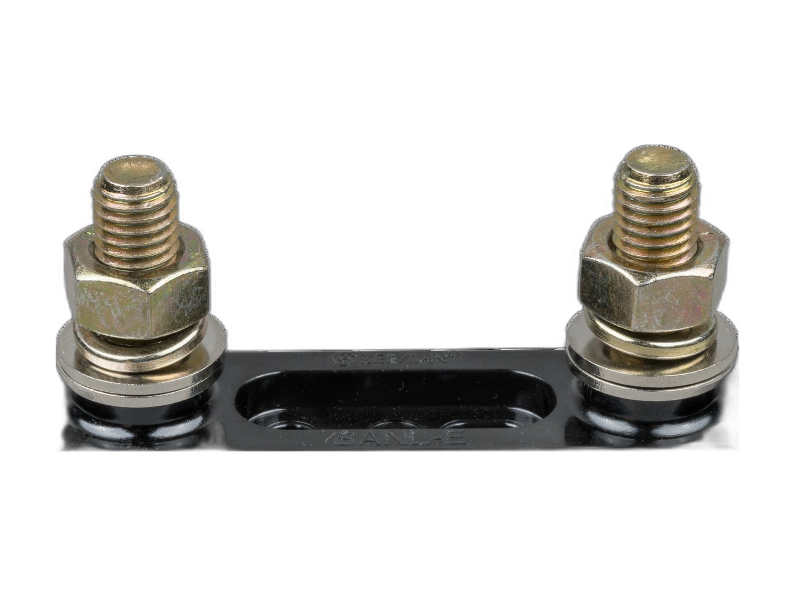 fuse holder for anl fuse on white background