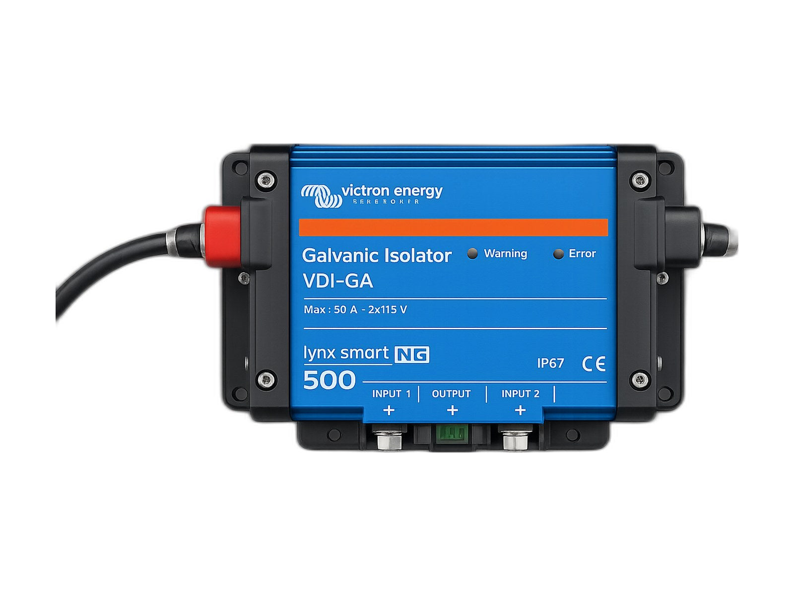 galvanic isolator vdi for split phase on white background