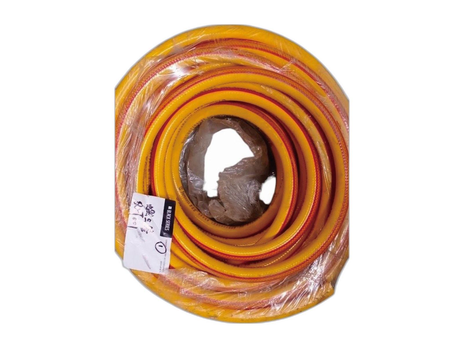 gas hoses on white background