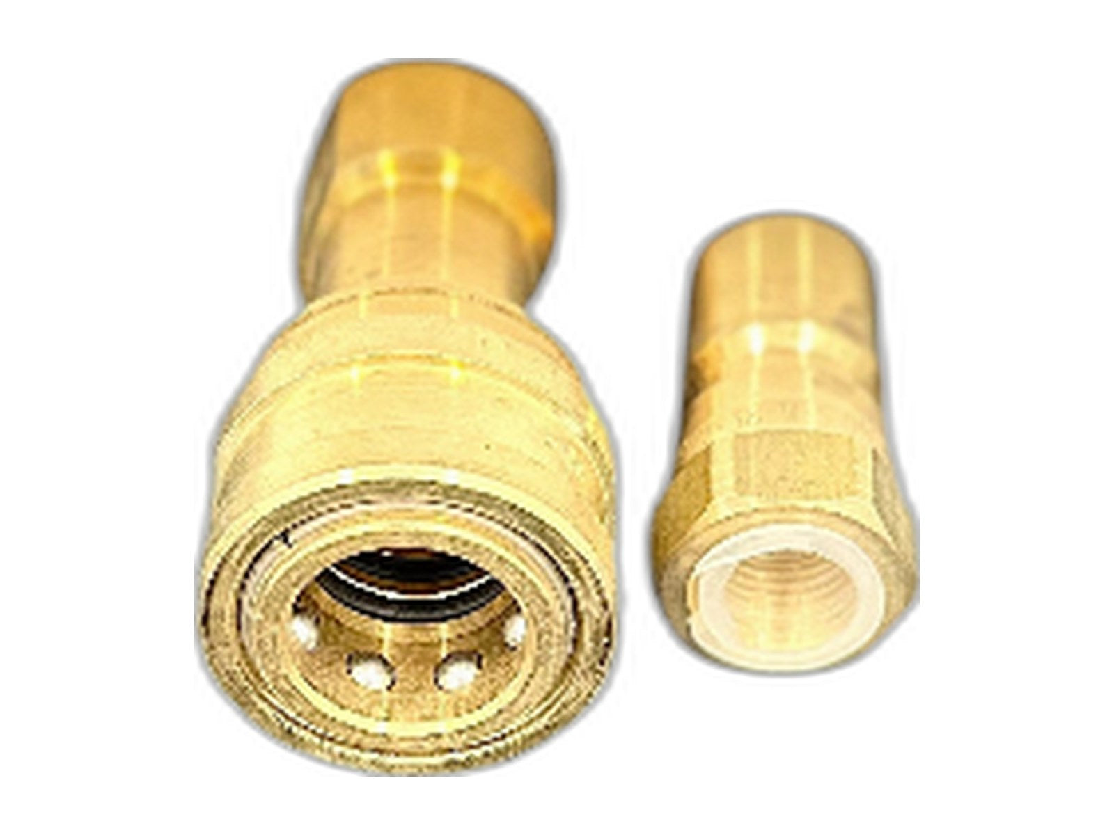 gas quick fit on white background