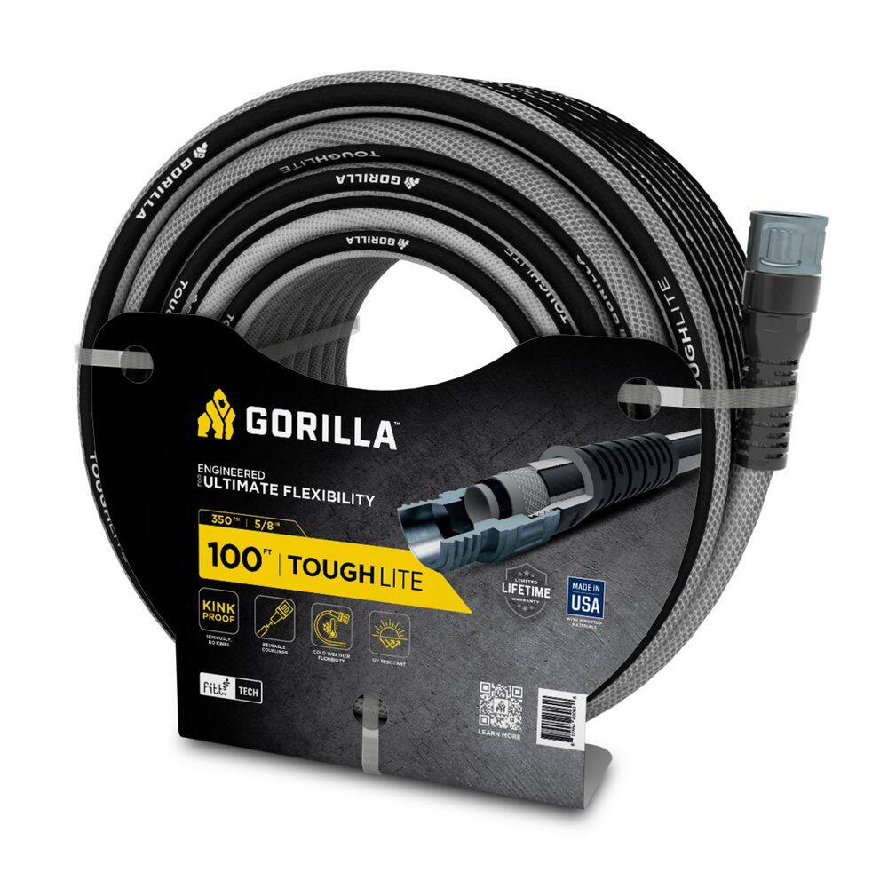 Gorilla ToughLite garden hose detail