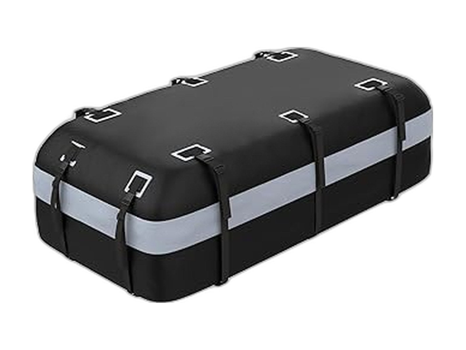 heavy duty universal rooftop cargo carrier roof rack on white background