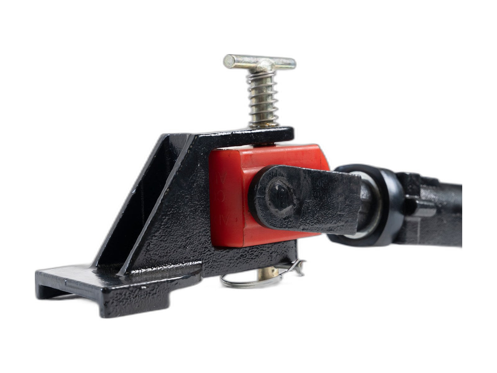 hitch receiver on white background