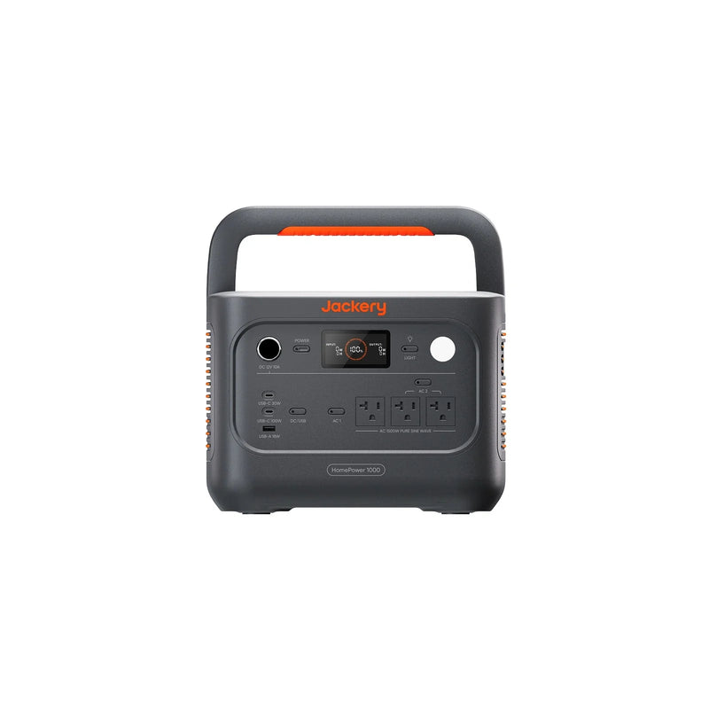 Jackery HomePower 1000 v2 portable power station front view