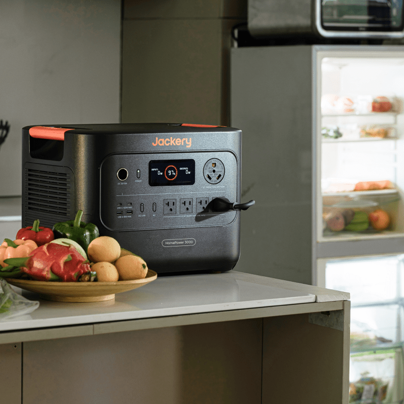 Jackery HomePower 3000 portable power station front view