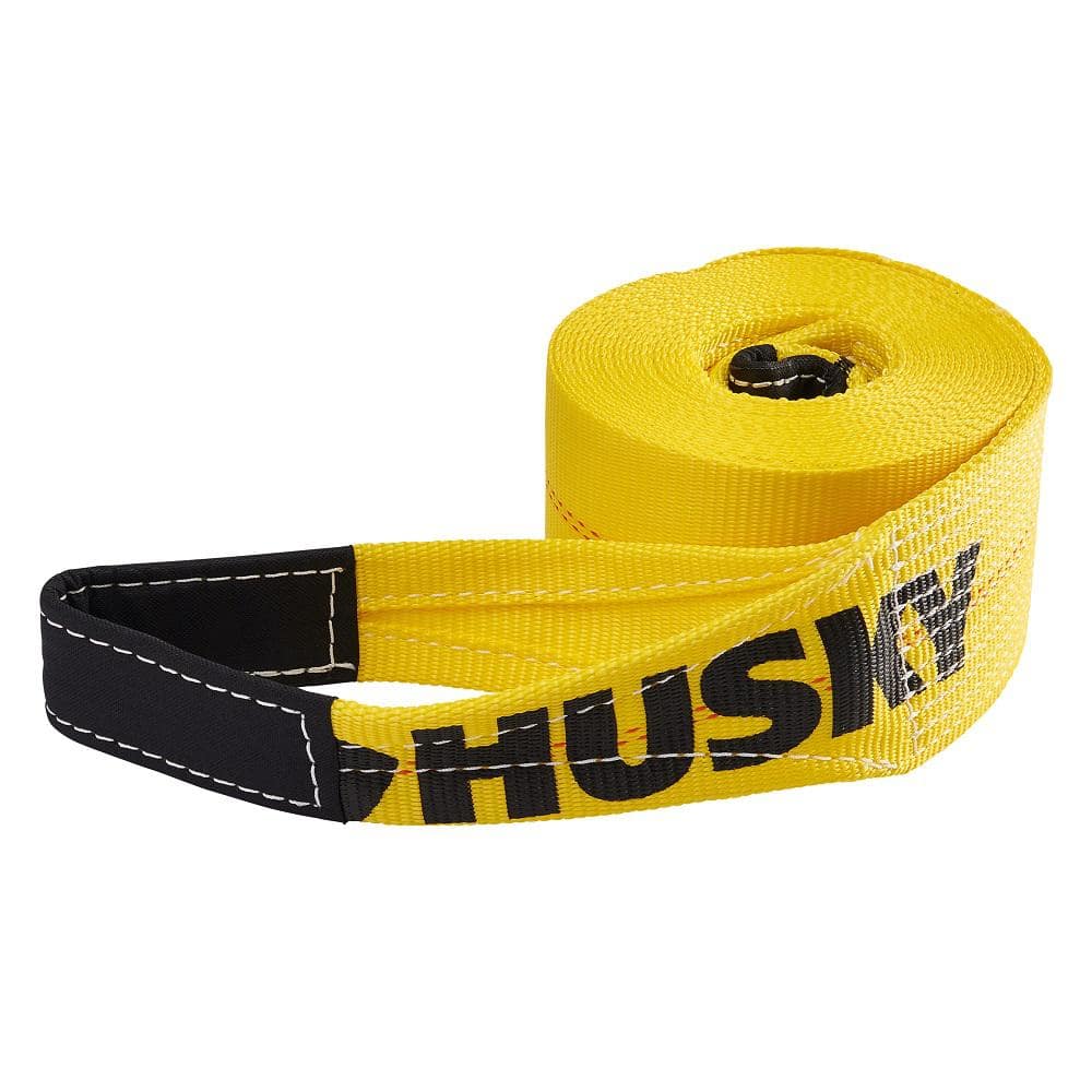 Heavy-duty vehicle recovery strap 4 in. x 30 ft