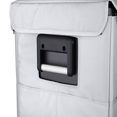 ICECO VL90ProD insulated cover end panel with cutout for the fridge handle