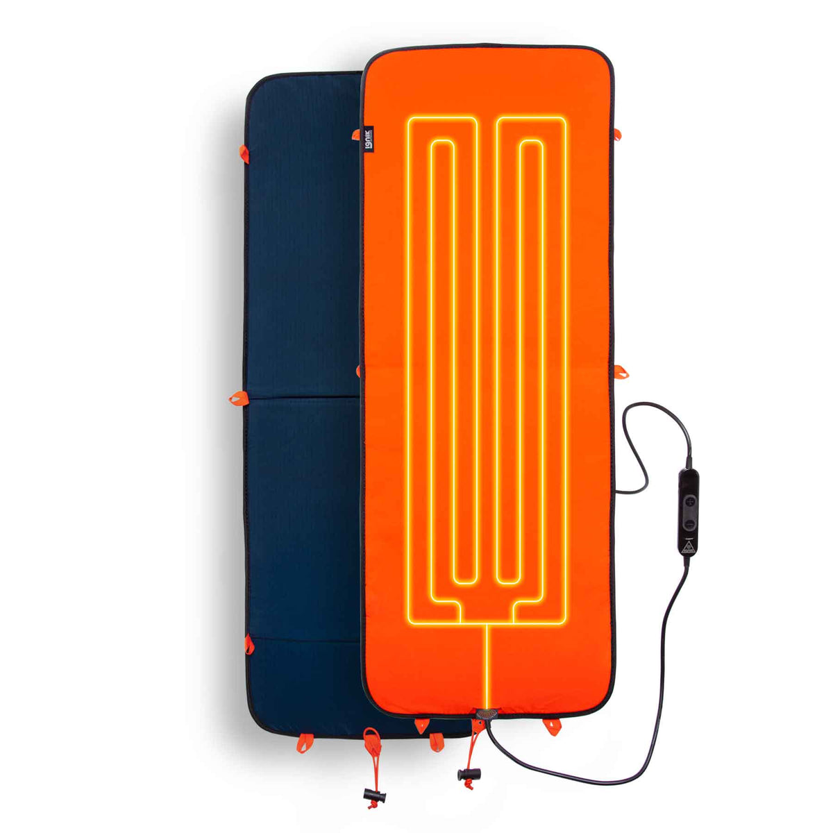 Ignik Backside Heated Pad XL in a camp chair