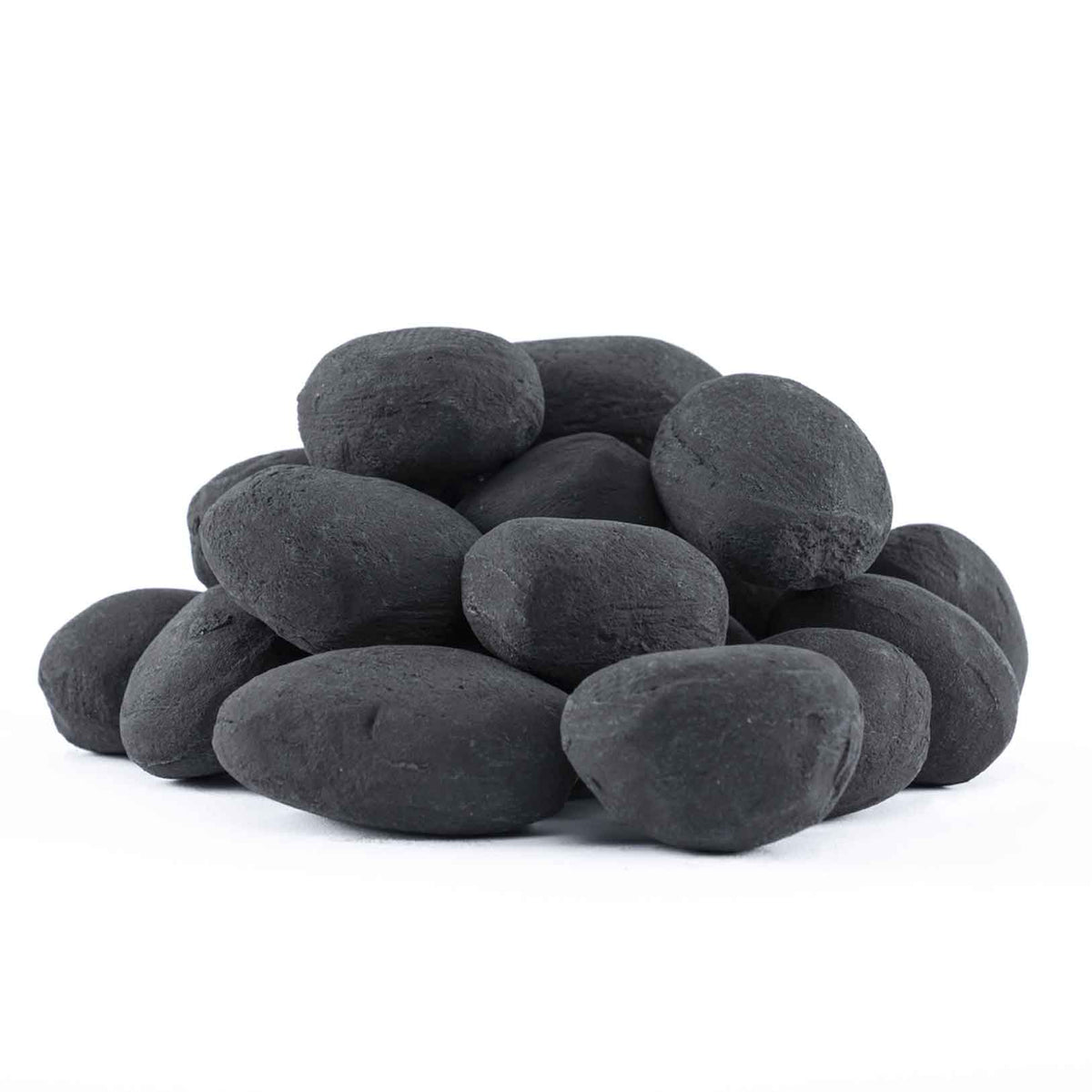Ignik Moon Rocks blown-ceramic fire pit stone