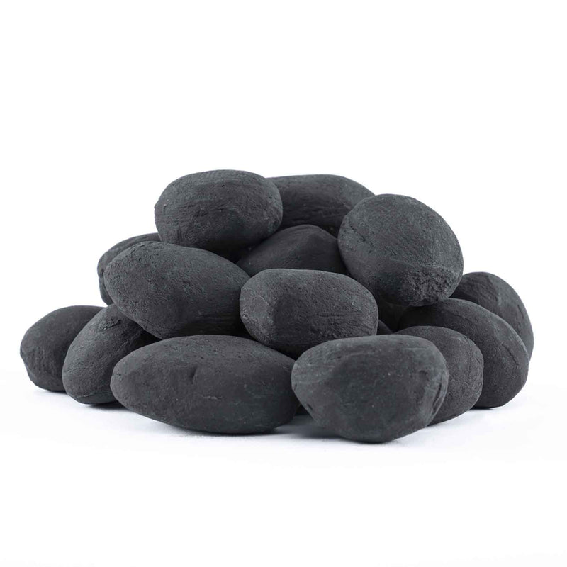 Ignik Moon Rocks blown-ceramic fire pit stone