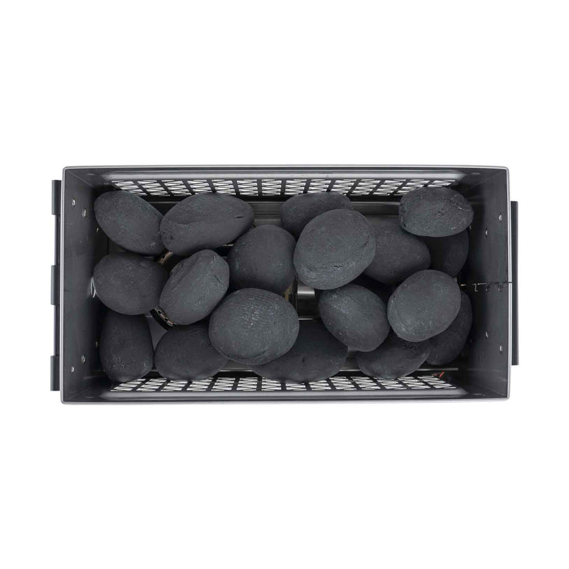 Ignik Moon Rocks blown-ceramic fire pit stone
