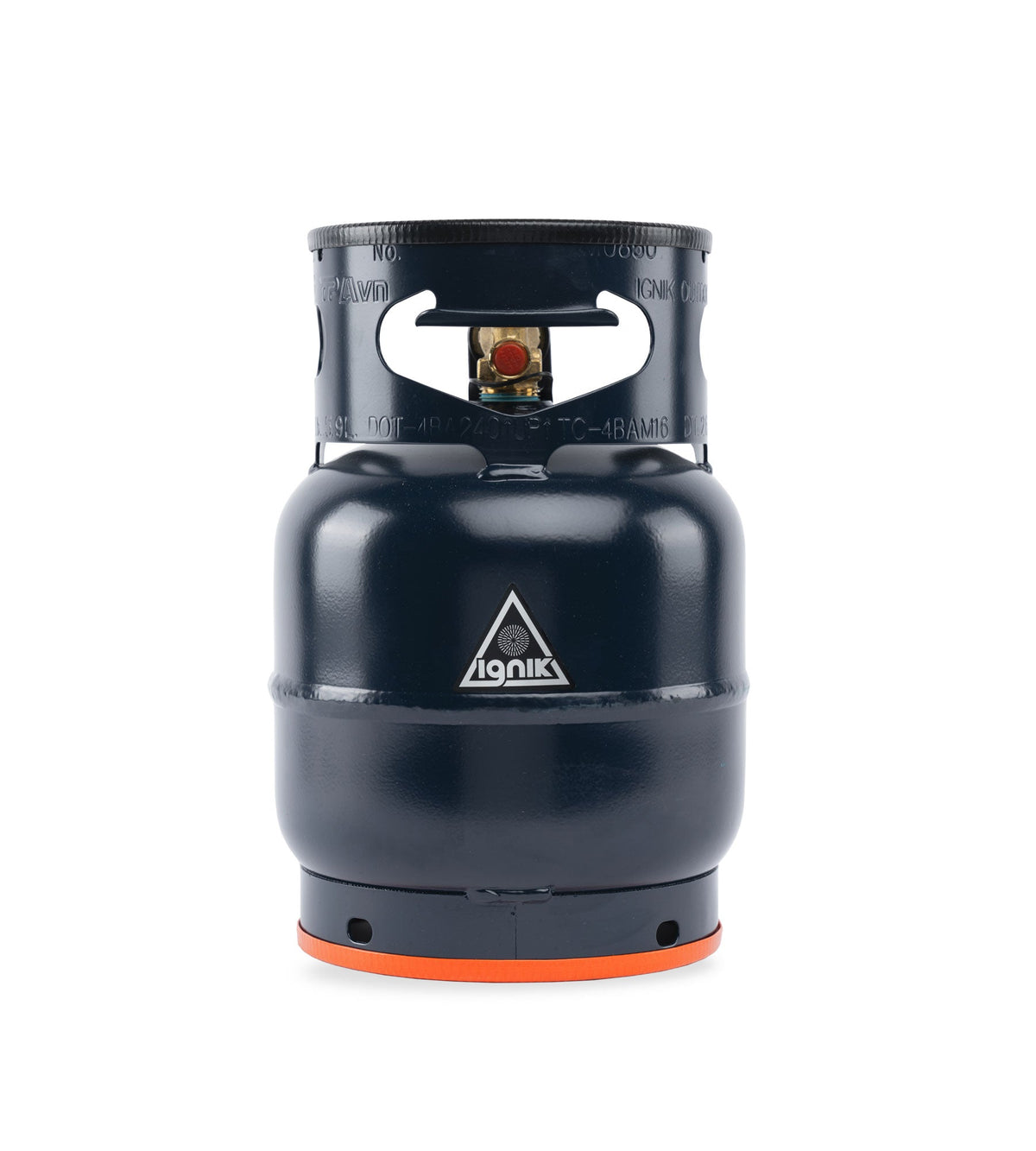 Ignik Gas Growler 5 Naked refillable propane tank in blue
