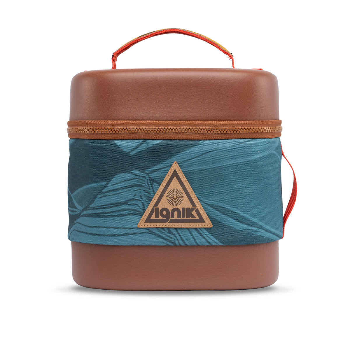 Ignik propane bottle case holding two TapRack bottles