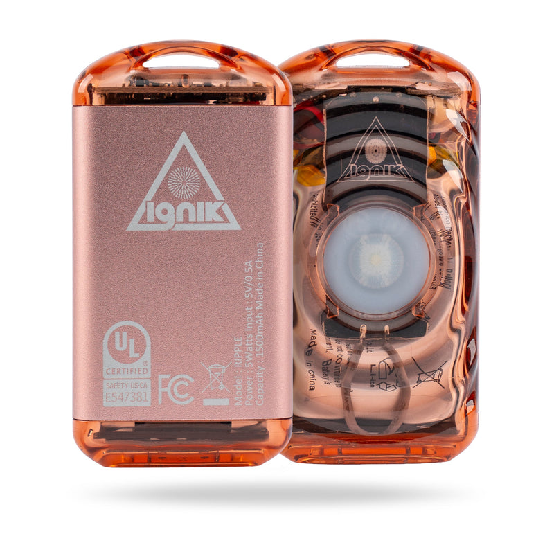 Ignik Ripple rechargeable hand warmers, 4-pack with charging dock