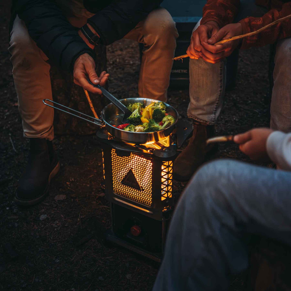 Ignik Skullet portable propane heater stove