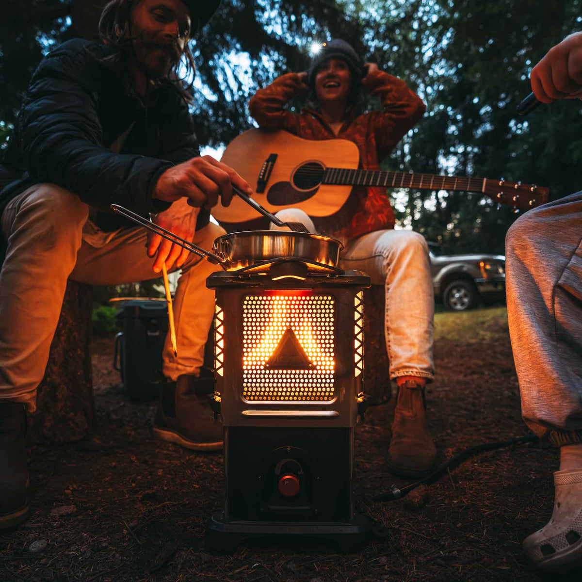 Ignik Skullet portable propane heater stove