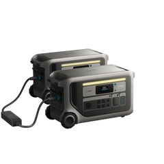 Anker SOLIX 2x F3000 + Double Voltage Hub, 240V 7,200W - view 2