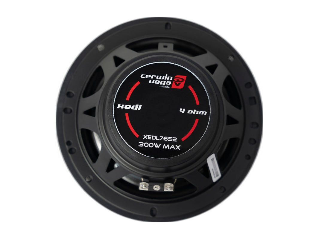 Cerwin Vega XEDL7652 six point five inch coaxial speakers