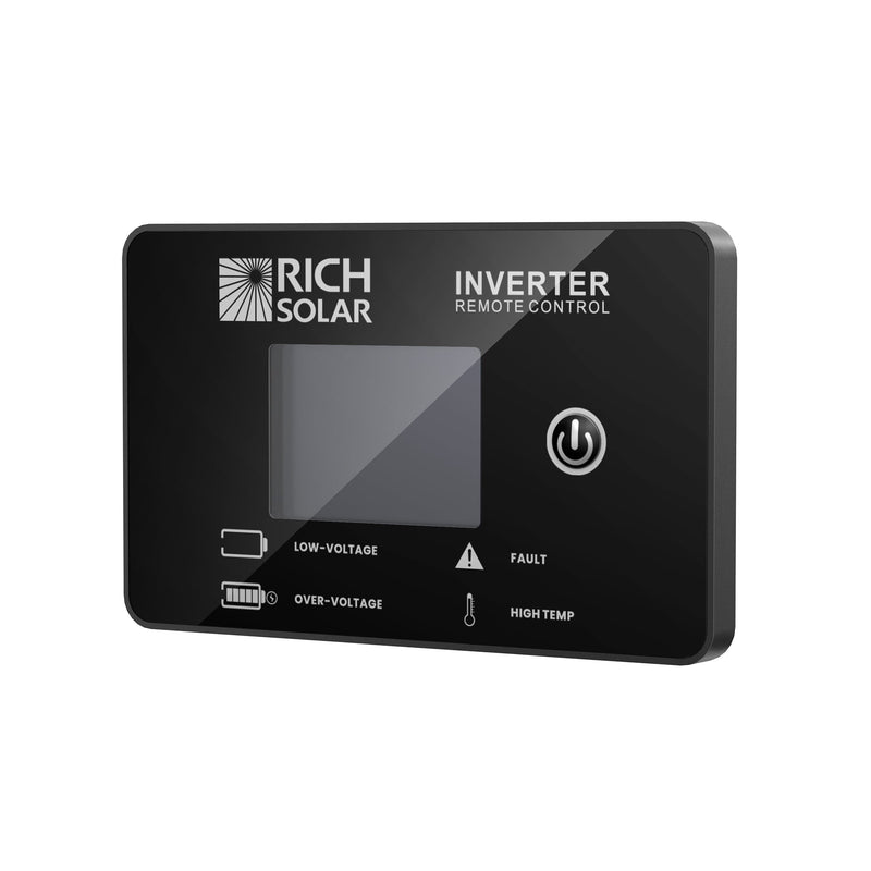 Rich Solar Inverter Remote Control with Smart LCD Display — Exclusive for Nova Pure Series