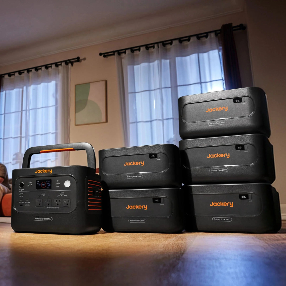 Jackery Battery Pack 2000 Plus v2 expansion battery front view
