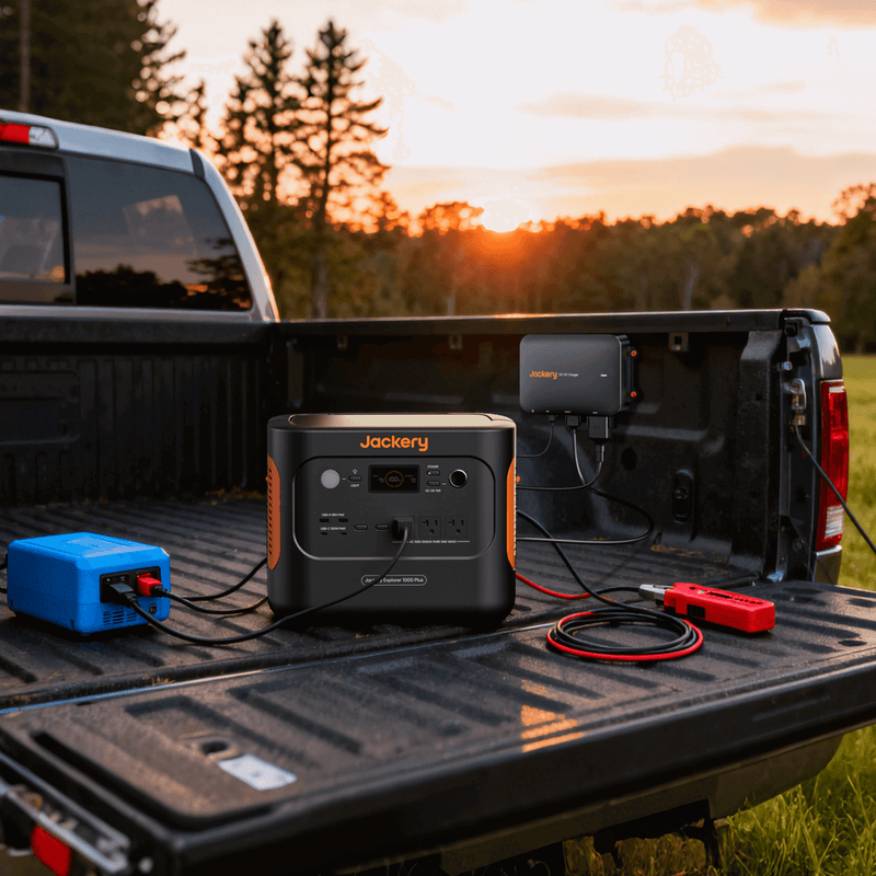 Jackery DC-DC alternator charger unit