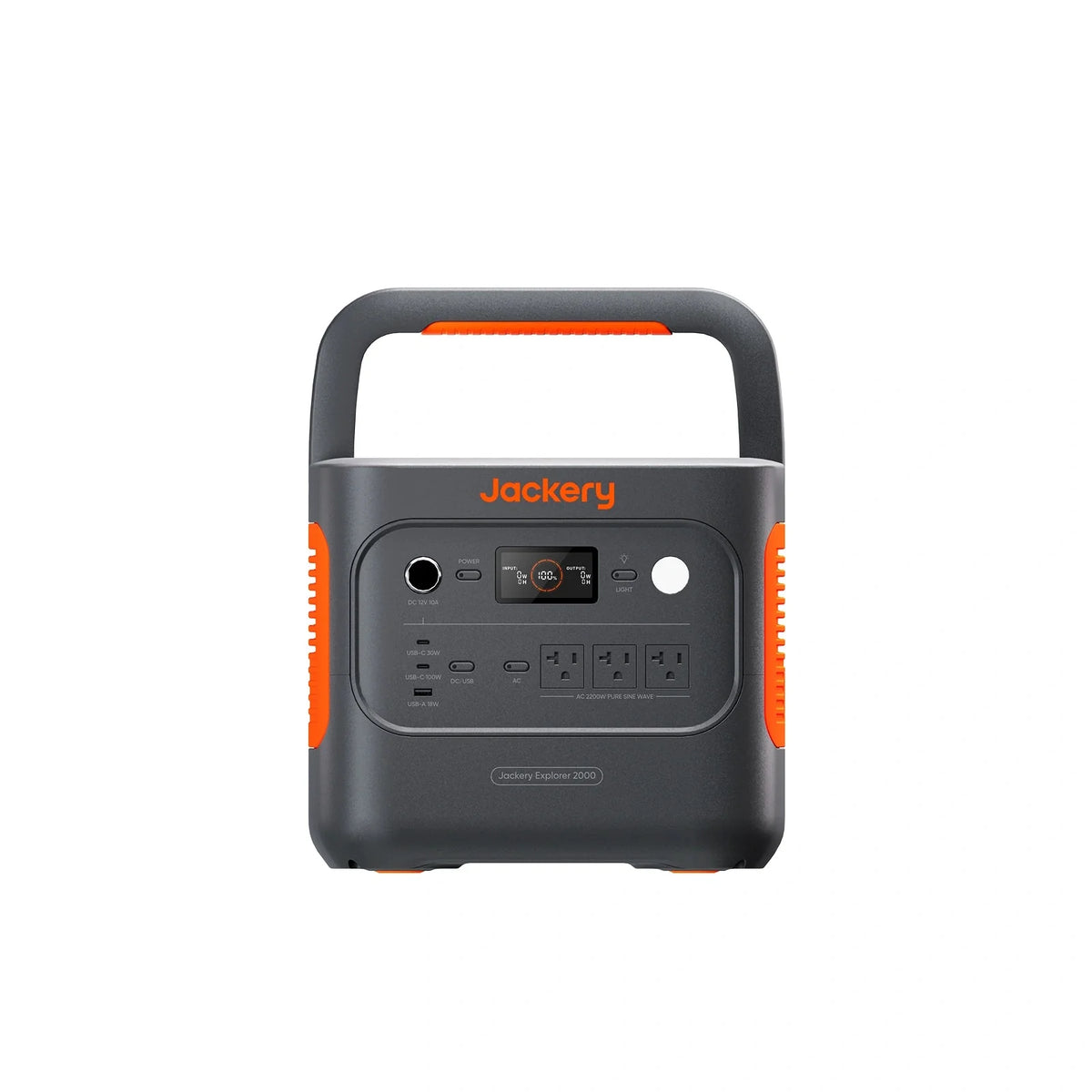 Jackery Explorer 2000 v2 portable power station front view
