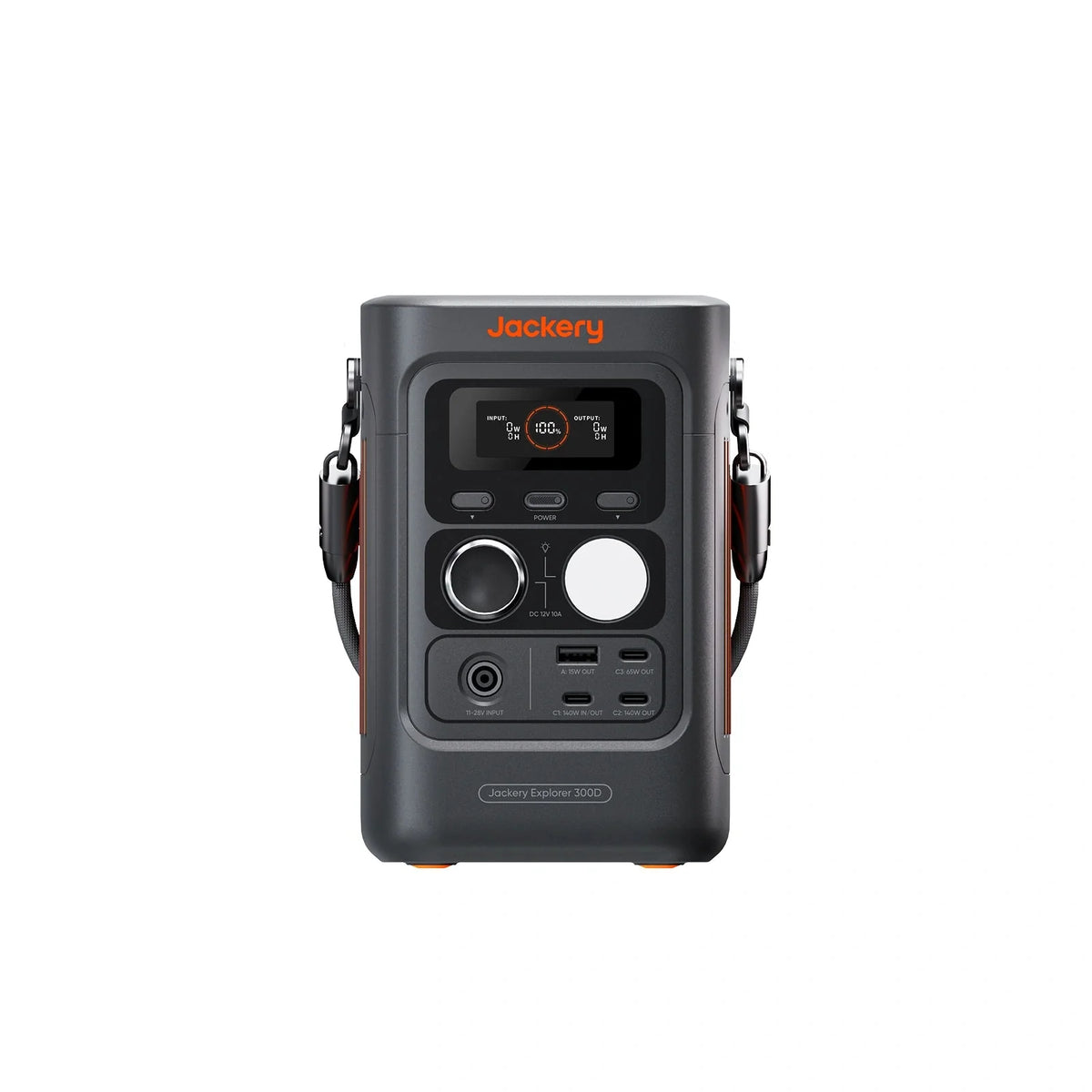 Jackery Explorer 300D portable power station front view