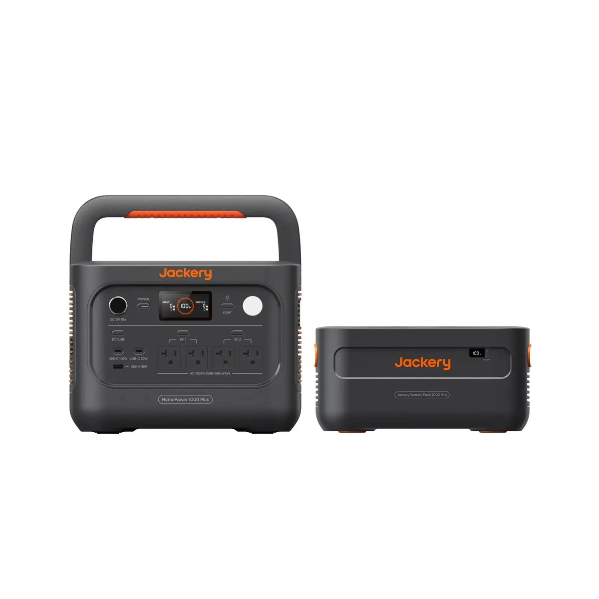 Jackery HomePower 1000 Plus v2 portable power station front view