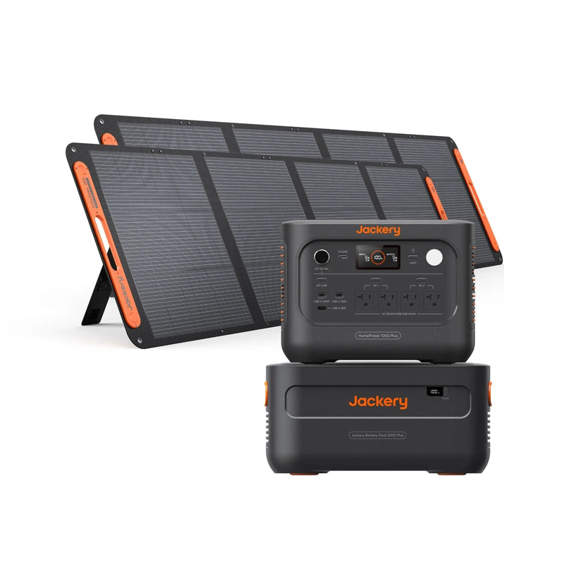 Jackery HomePower 1000 Plus v2 portable power station front view