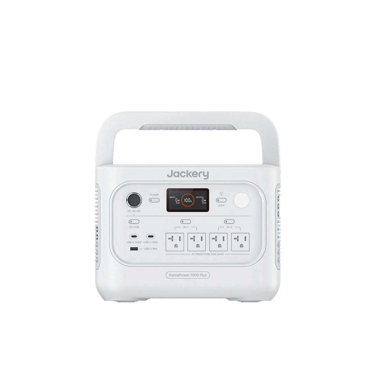 Jackery HomePower 1000 Plus v2 portable power station front view