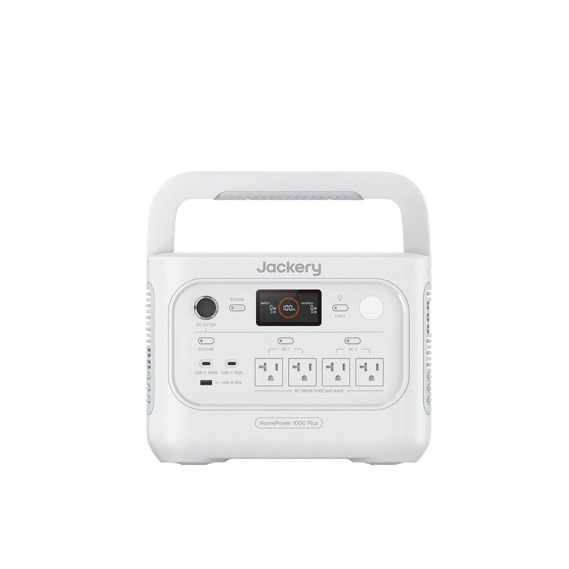 Jackery HomePower 1000 Plus v2 portable power station front view