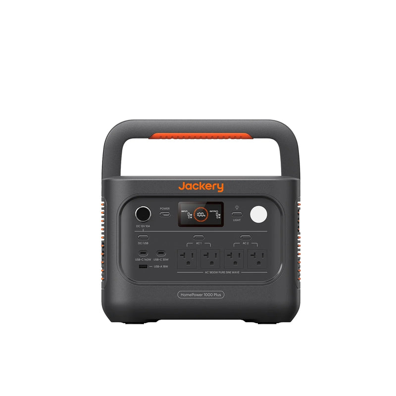 Jackery HomePower 1000 Plus v2 portable power station front view