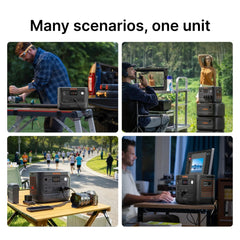 Jackery HomePower 1000 Plus v2 portable power station front view