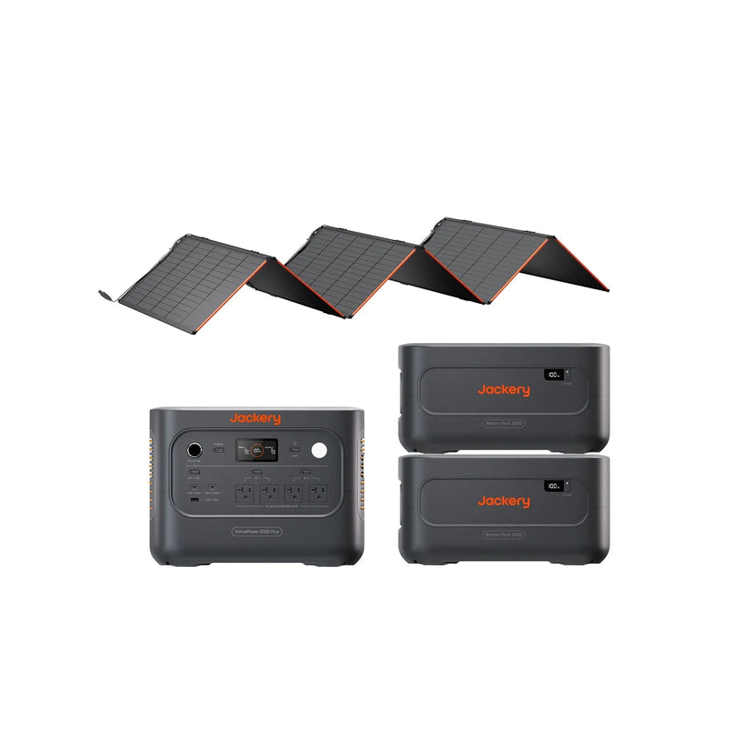 Jackery HomePower 2000 Plus v2 portable power station front view